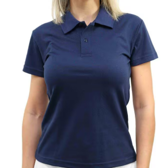 Camiseta polo baby look piquet