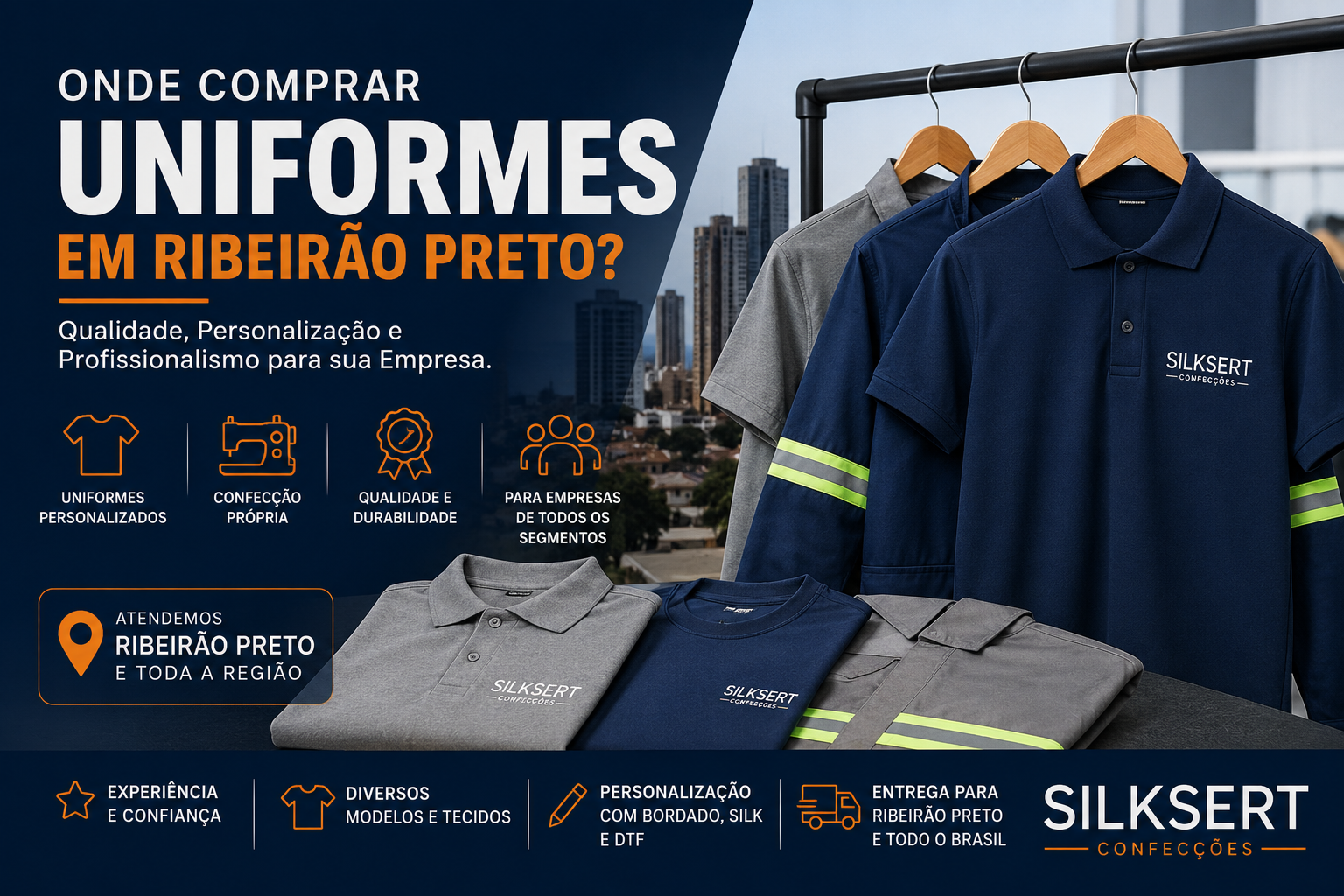 Onde Comprar Uniformes em Ribeirão Preto? Conheça uma Confecção Especializada em Uniformes Personalizados