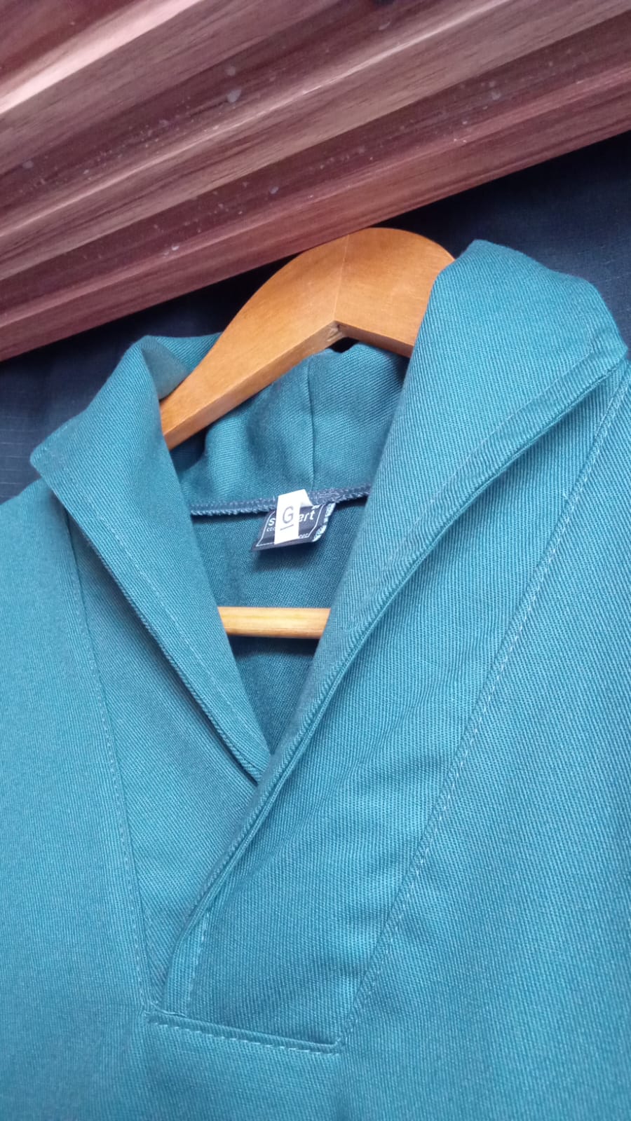 Jaleco Industrial em Brim 100% Algodão com Gola Italiana | Uniforme Profissional Silksert — imagem 2