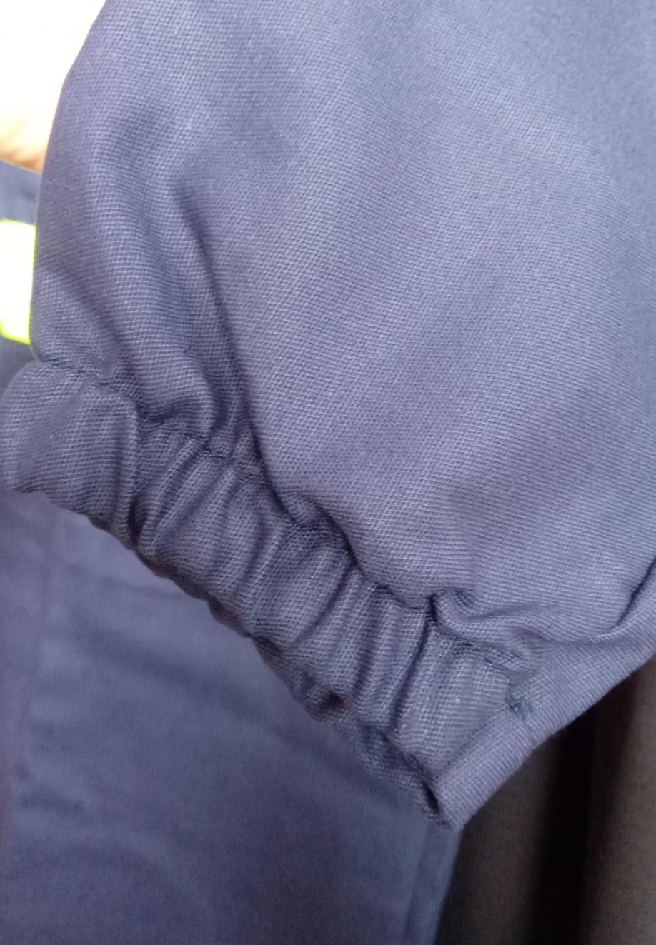 Jaleco Industrial em Brim 100% Algodão com Gola Italiana | Uniforme Profissional Silksert — imagem 3