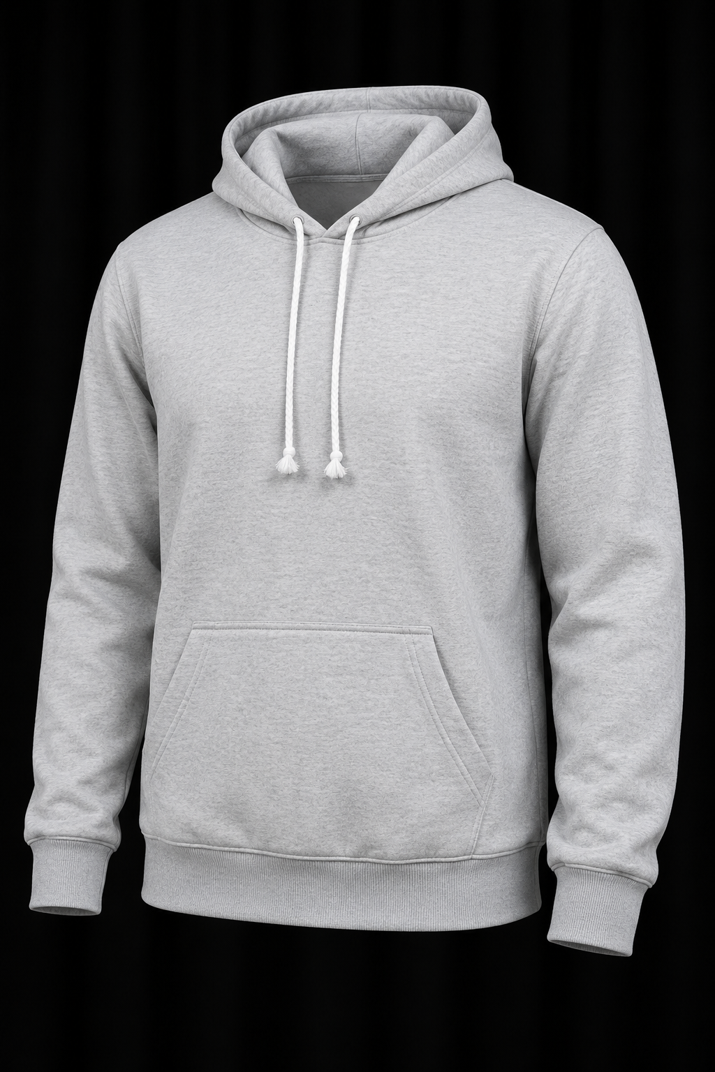 Moletom Canguru com Capuz Premium | Blusa de Moletom Unissex com Bolso Frontal Silksert
